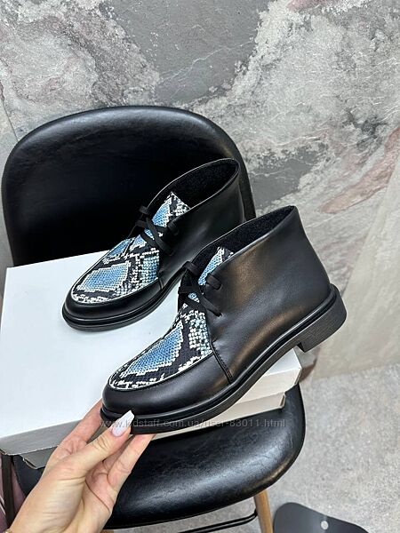 Зручні черевики з натуральної шкіри - від виробника