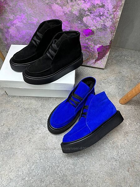 Зручні черевики з натуральної шкіри - від виробника