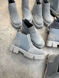 Стильні Челсі з натуральної шкіри - 36,37,38,39,40,41