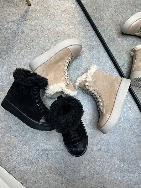 Тепленкі та зручні черевики з натуральної шкіри - від виробника