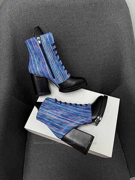 Стильні ботильони з натуральної шкіри - від виробника