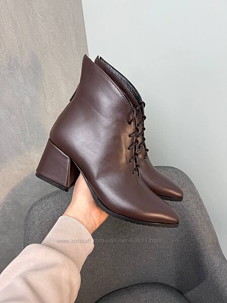 Найзручніші ботильони з натуральної шкіри - від виробника