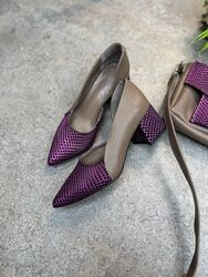 Елегантні туфлі з натуральної шкіри - від виробника