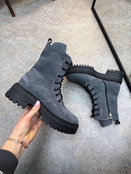 Стильні черевики з натуральної шкіри - від виробника