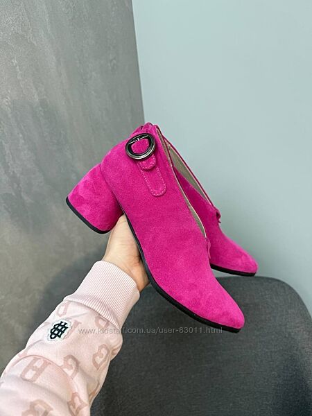 Шикарні закриті туфлі з натуральної шкіри - від виробника