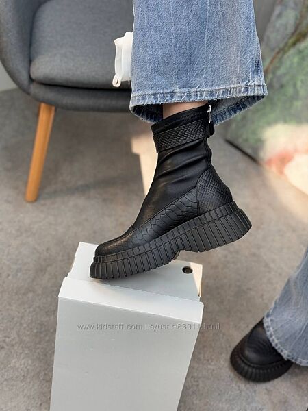 Супер стильні шкіряні черевики - від виробника