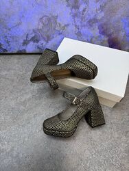 Шикарні стильні туфлі з натуральної шкіри - від виробника