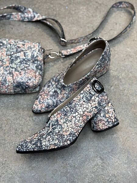 Шикарні закриті туфлі з натуральної шкіри - від виробника