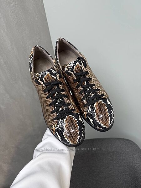 Стильні кеди з натуральної шкіри - від виробника