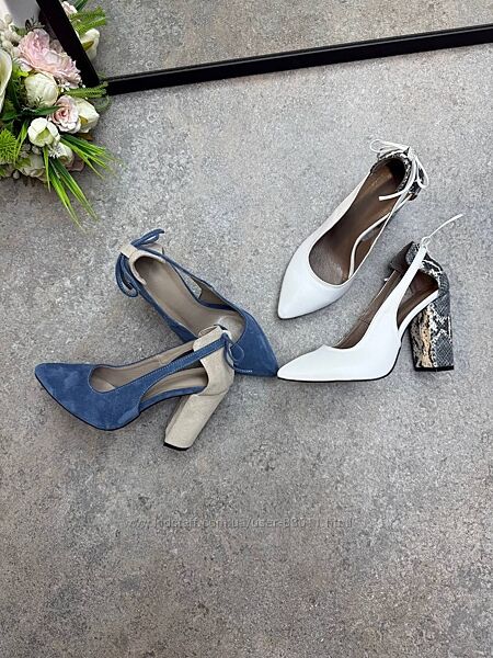 Шикарні туфлі з натуральної шкіри - від виробника