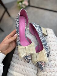 Стильні туфлі з натуральної шкіри 