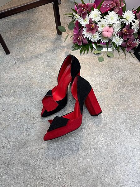 Шикарні туфлі з натуральної замши - від виробника