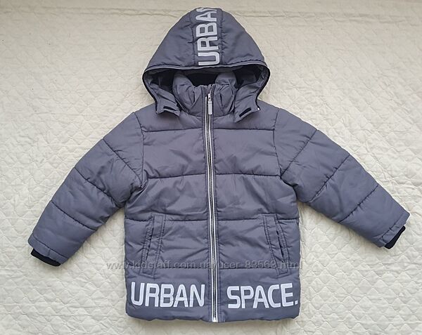 Повноцінна зимова тепла куртка H&M, 140р.