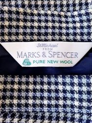 Шерстяная 100  lana wool миди юбочка карандаш  Marks and Spencer St. Michae