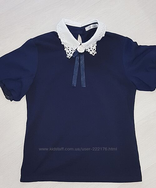 Нарядная блузка школьная Тм Deloras