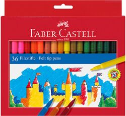 Фломастери Faber-Castell 36 шт фломастеры Германия
