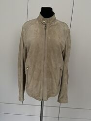 Женская куртка Massimo Dutti, натуральная замша. 