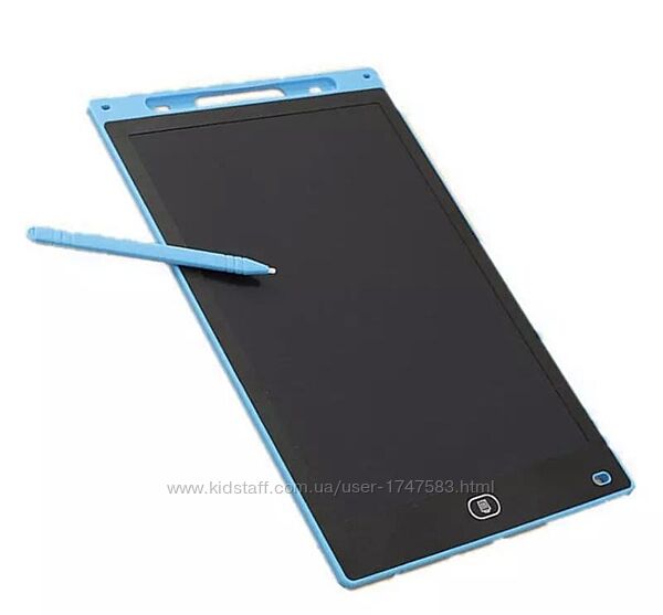Дитячий планшет для малювання в синьому кольорі