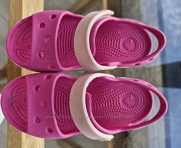 Крокси Дитячі Сандалі PINK С10 5-6 р