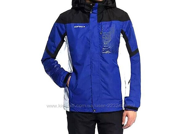   Куртка Icepeak , Мембрана 3000mm/3000g/m2/24h, раз 50М, водонепроницаемая