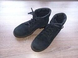 Ботинки утепленные черевики MODERN SHOES натуральная замша, 37 р.
