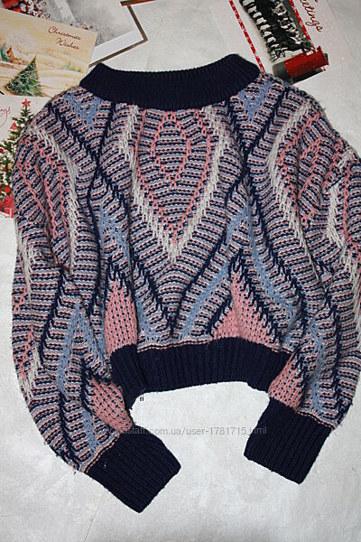 Классный теплый свитер ф. Reserved девочке от 10 до 12лет отличное