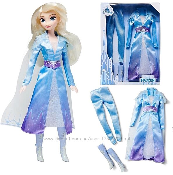 Наряд для куклы Эльзы, Холодное сердце, Frozen, Disney оригинал 
