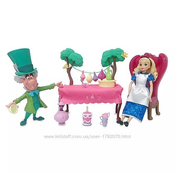 Игровой набор - Волшебное чаепитие - Алиса в стране чудес, кукла Алиса 