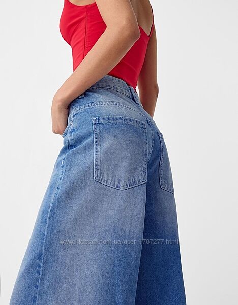 Bershka  мега багі джинси 34 36