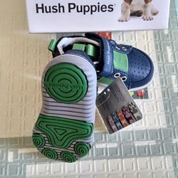 Кожаные кроссовки амер. бренда Hush puppies стелька с эффектом памяти 12 см
