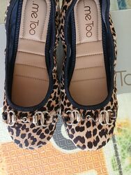 Шкіряні туфлі балетки туфли me too устілка пеіна memory привезені з США 