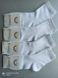 Білі дитячі якісні носки 20-24, 25-29 і 30-34