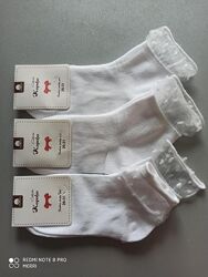 27-31 і 31-35 білі носки з рюшками
