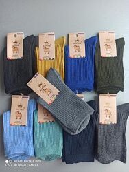 31-35 шерстяні термо носки вязані
