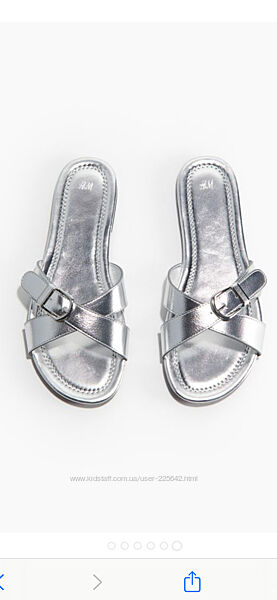 Шльопанці H&M рр 38