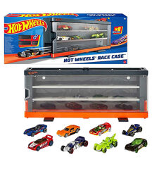 Набор Хот Вілс Кейс  Вітрина с 8 машинками Hot Wheels Race HFC89