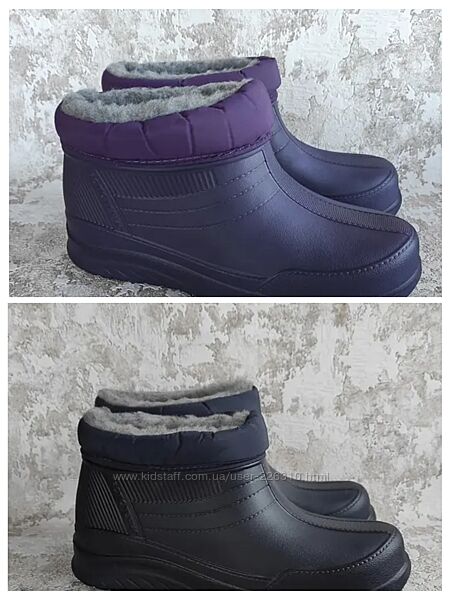 Нові калоші, черевики жіночі на хутрі Гіпаніс р.37-41 Україна