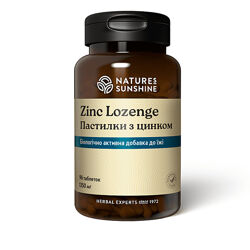 Пастилки з цинком для імунітету, США, 96 шт. Zinc Lozenge NSP