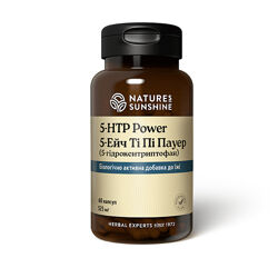 5-гідрокситриптофан. США. 5-HTP Power. 60 капсул. NSP