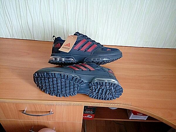 Мужские кожаные кроссовки Adidas climacool. 