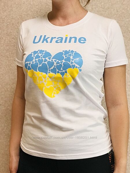 Футболка жіноча патріотична Ukraine