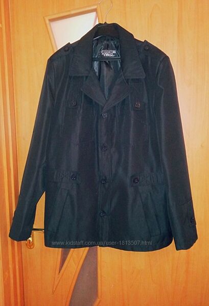 Ветровка делового стиля, куртка-пиджак, 52-54 р.