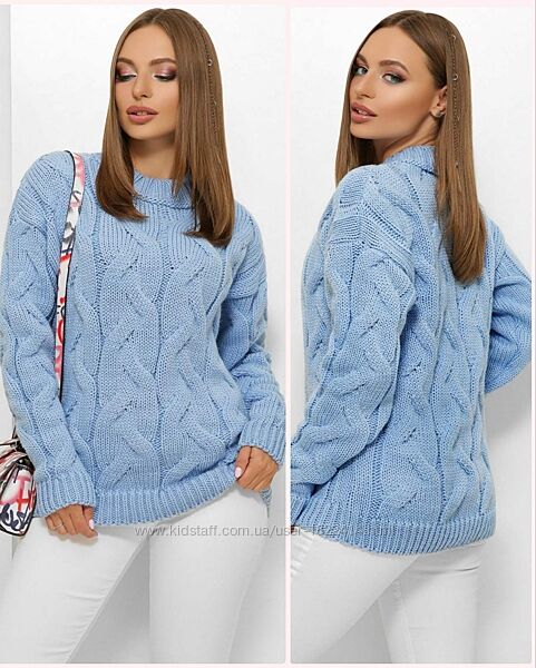Теплий м&acuteякий светр 50 шерсть 7 кольорів відмінна якість