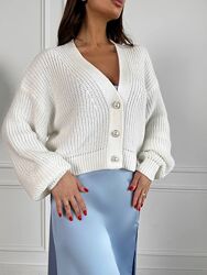 Стильний кардиган оверсайз на гудзиках 6 кольорiв