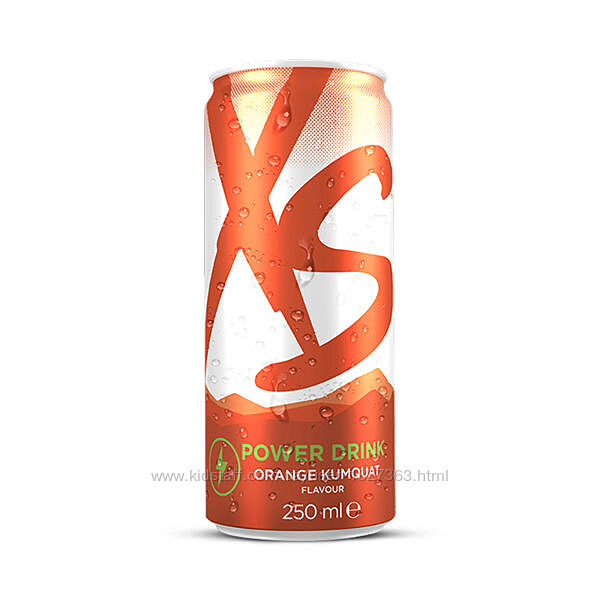 XS Power Drink Енергетичний напій зі смаком апельсину і кумквату 12 шт 