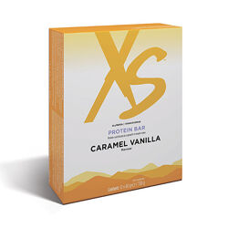 XS Протеїновий батончик, карамельно-ванільний смак 12 батончиків x 60 г