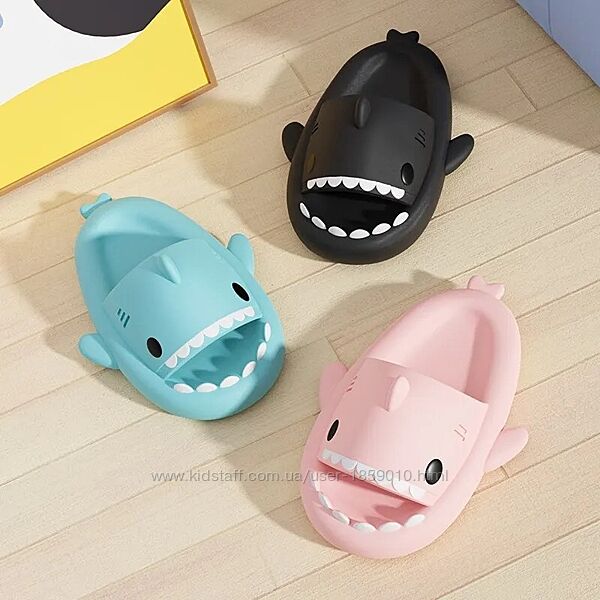 Feslishoet Shark Slippers Soft Beach шлепки акулы