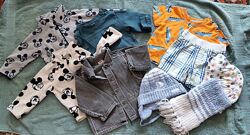 Вещи пакетом для мальчика 6-9 месяцев