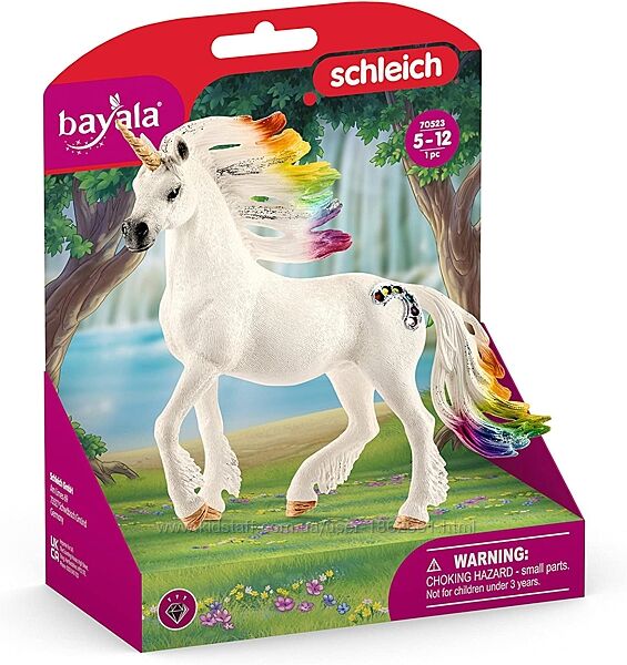 Райдужний єдиноріг SCHLEICH bayala, Rainbow Unicorn Stallion - 70523