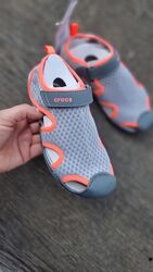 сандали для пляжа и ежедневной носки Crocs swiftwater m2w4-33/34-21cm цена 